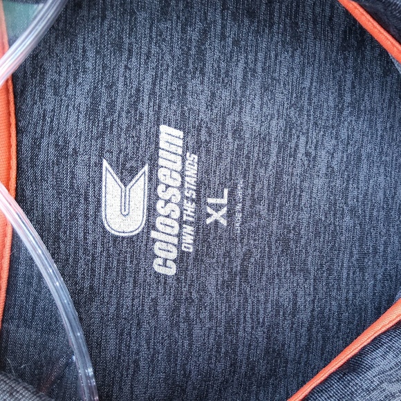 Colosseum grey Oklahoma State University men's Polo Shirt size XL - Picture 2 of 7